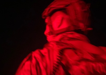 386th Expeditionary Security Forces Squadron Night Patrol