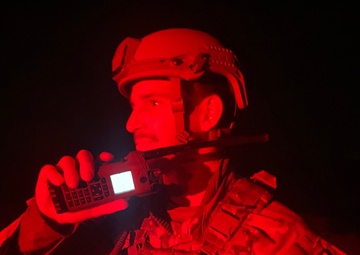 386th Expeditionary Security Forces Squadron Night Patrol