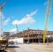 Construction continues at the site of the Louisville VA Medical Center Jan. 17, 2023.