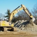 Construction continues at the site of the Louisville VA Medical Center Jan. 17, 2023.