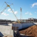 Construction continues at the site of the Louisville VA Medical Center Jan. 17, 2023.