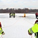 Fort McCoy firefighters train to save people clinging to ice with surface ice rescue training