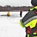 Fort McCoy firefighters train to save people clinging to ice with surface ice rescue training