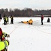 Fort McCoy firefighters train to save people clinging to ice with surface ice rescue training