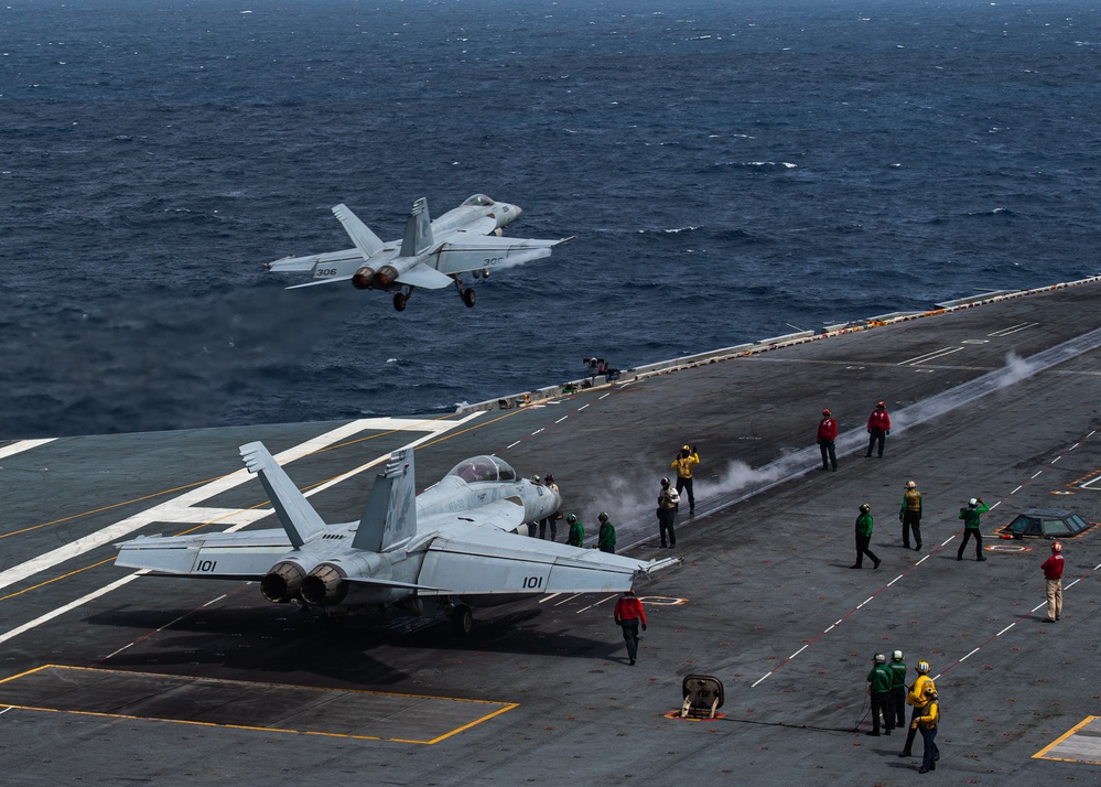 Nimitz Conducts Flight Ops