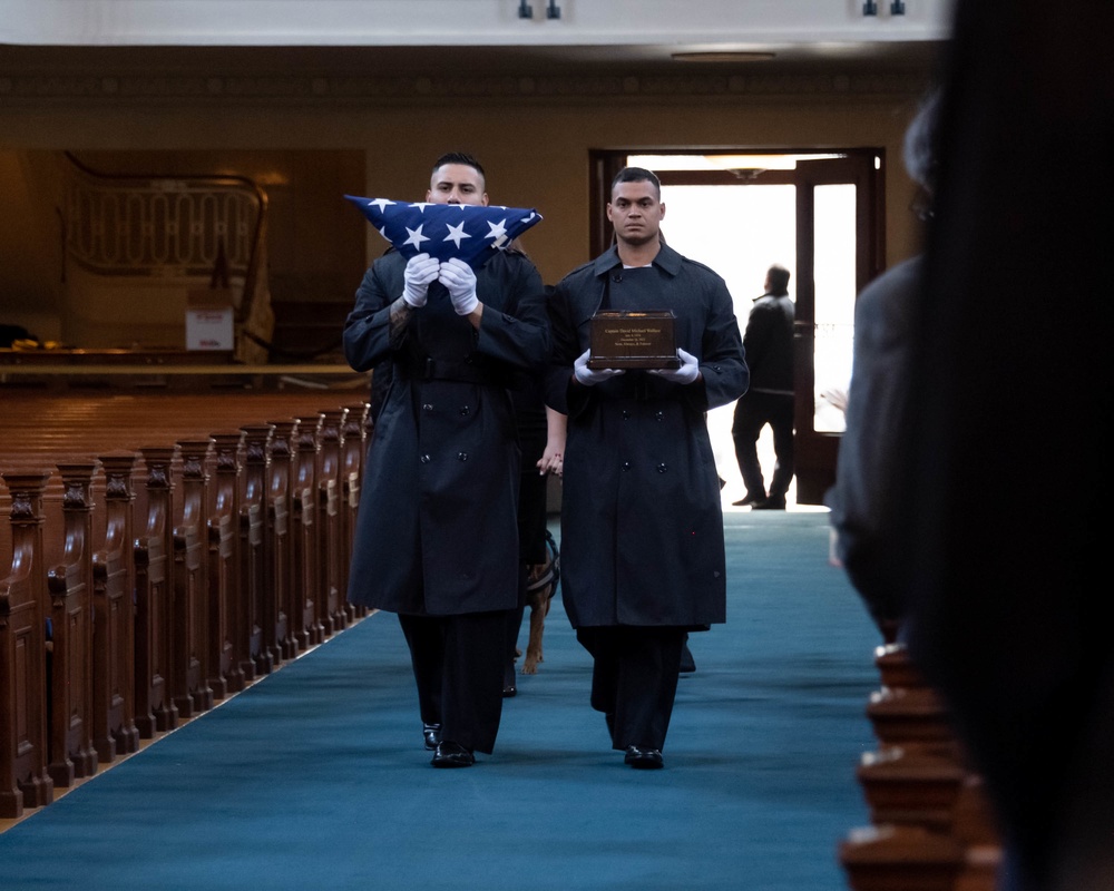 The U.S. Naval Academy Honored the life of Cmdr. David Wallace