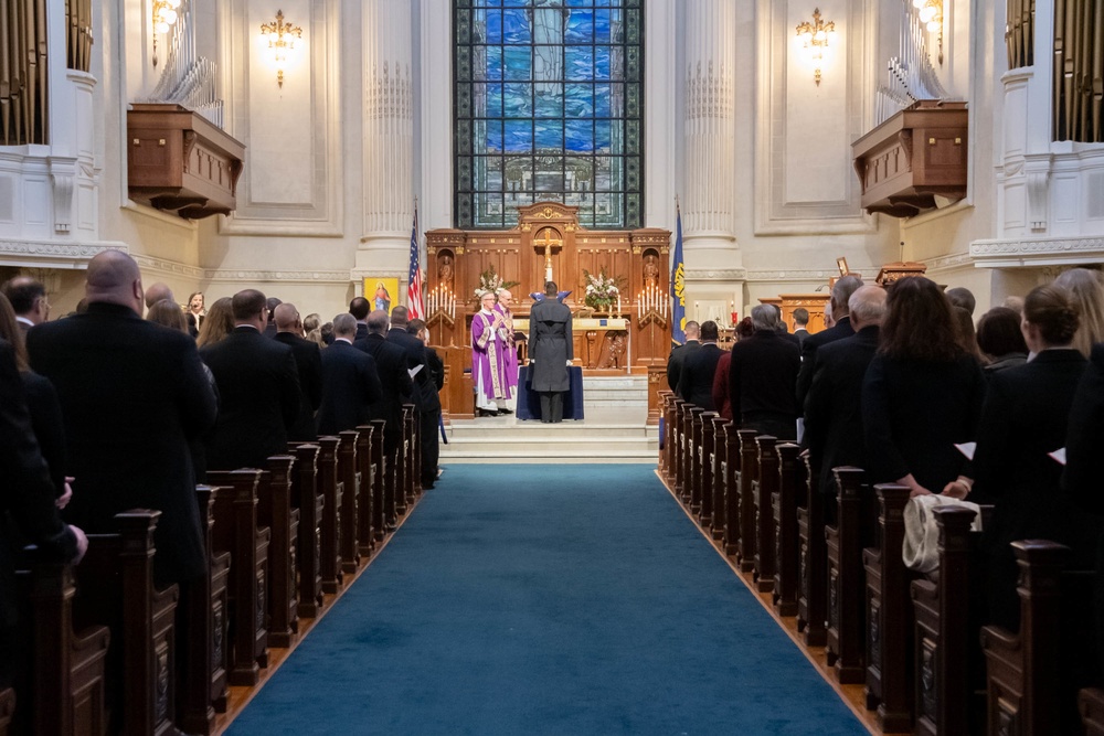 The U.S. Naval Academy Honored the life of Cmdr. David Wallace