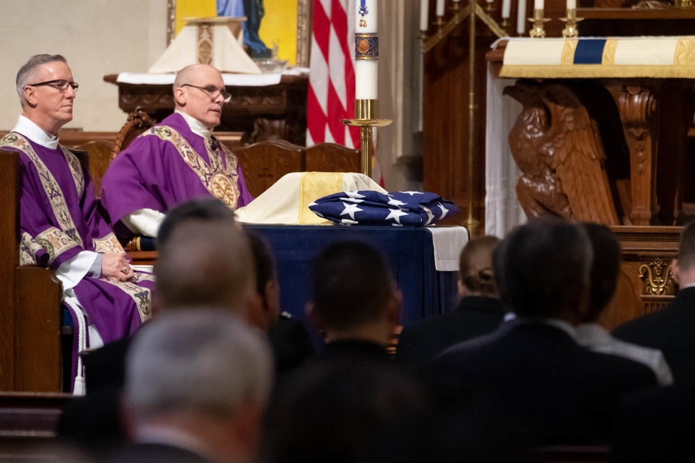 The U.S. Naval Academy Honored the life of Cmdr. David Wallace