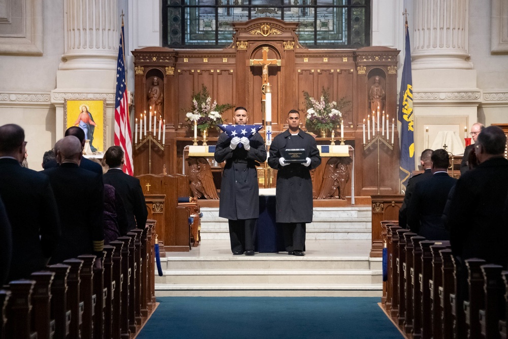 The U.S. Naval Academy Honored the life of Cmdr. David Wallace