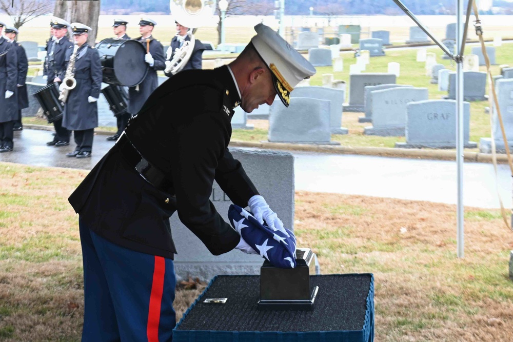 The U.S. Naval Academy Honored the life of Cmdr. David Wallace