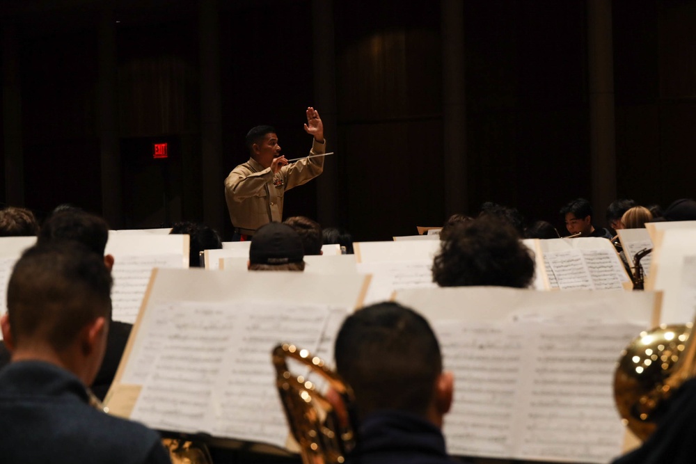 Marines at Fresno-Madera County Music Educators Association