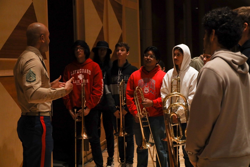 Marines at Fresno-Madera County Music Educators Association