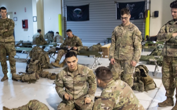 A-co 2503rd, 173rd Airborne Brigade conducts the North and West Africa Response Force (NARF) readiness exercise