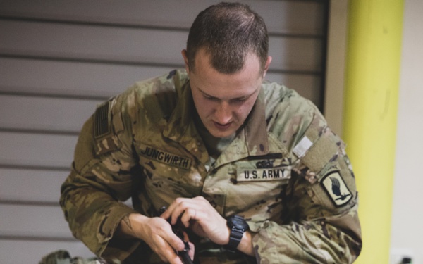 A-co 2503rd, 173rd Airborne Brigade conducts the North and West Africa Response Force (NARF) readiness exercise