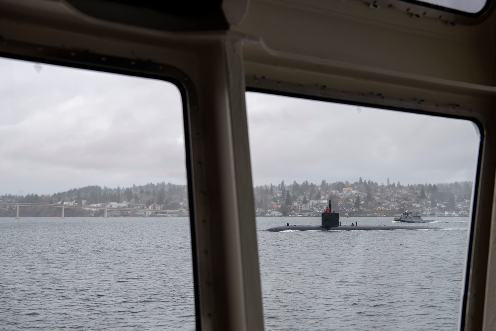 USS Chicago Arrives at Naval Base Kitsap-Bremerton