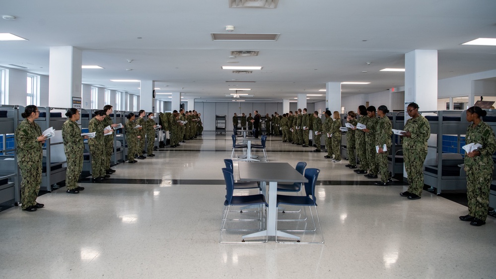 Recruits training at Recruit Training Command