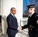 British Foreign SecretaryJames Cleverly Participates in a Public Wreath-Laying Ceremony at the Tomb of the Unknown Soldier