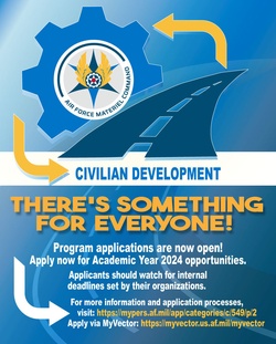 Something for everyone: AFMC civilians can apply now for development opportunities