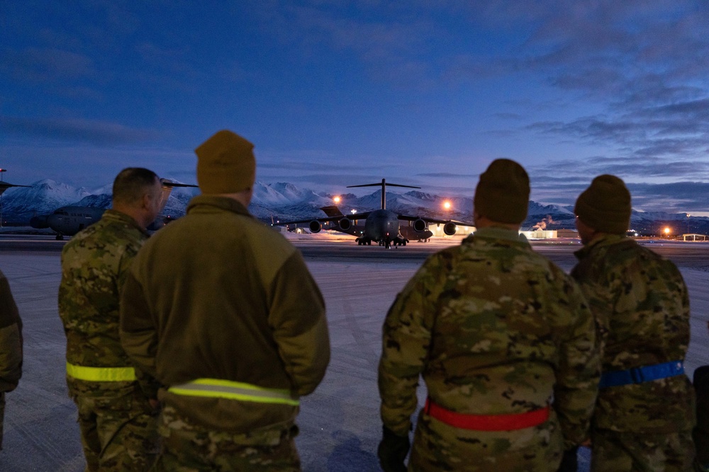 176th Wing Airmen welcomed home