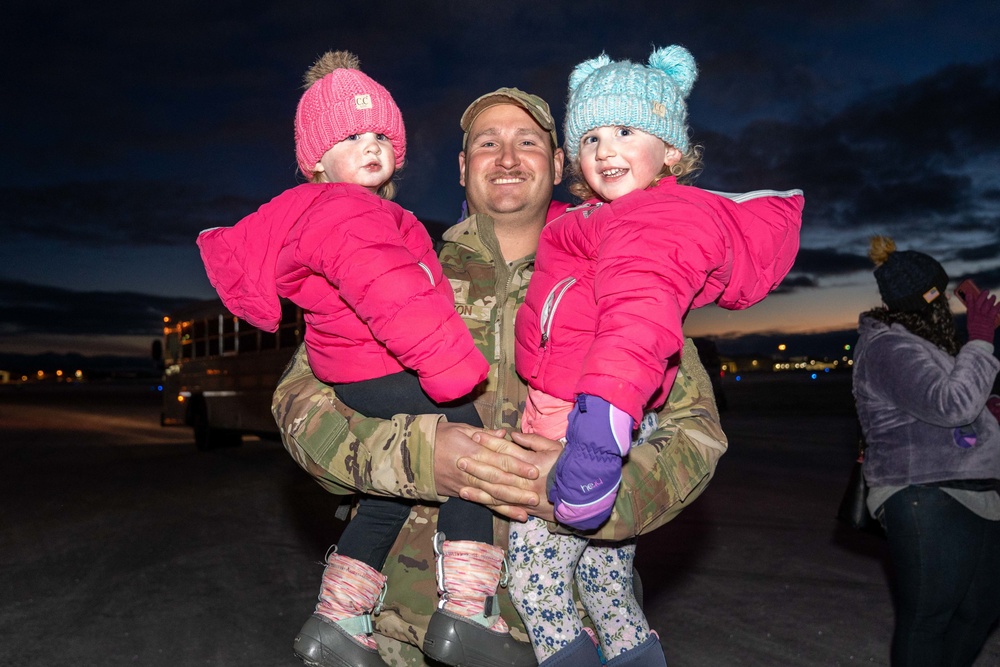 176th Wing Airmen welcomed home