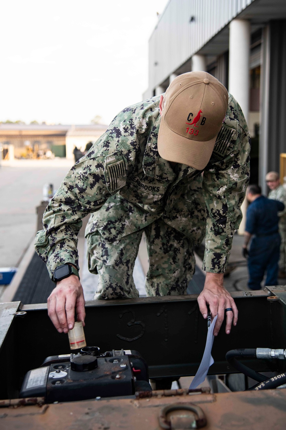 NMCB 133 Conducts Homeport Operations