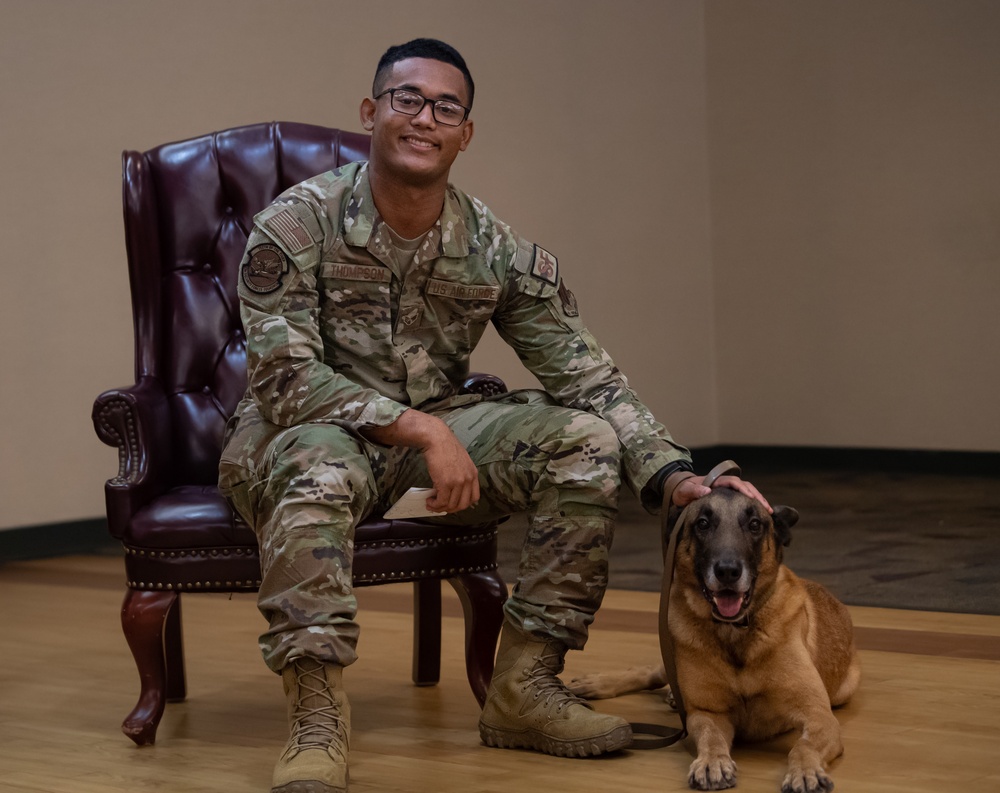 MWD retires, moves to furever home