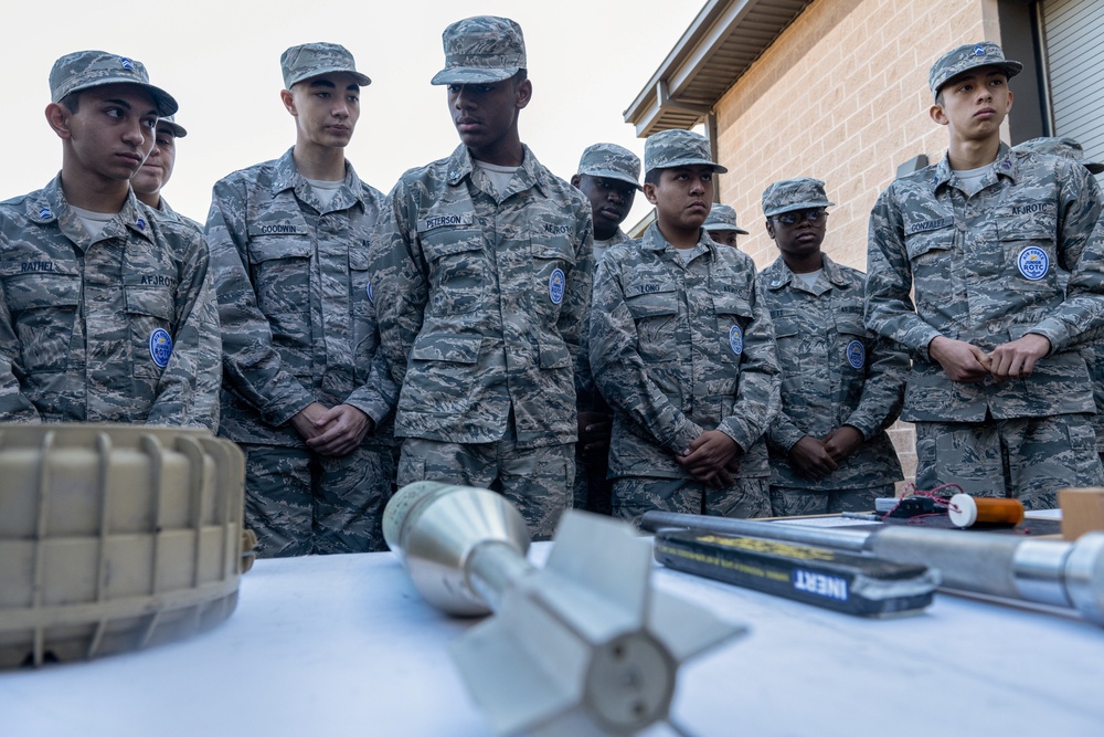 Thomasville JROTC tours Moody AFB