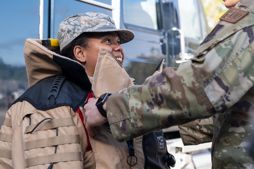 Thomasville JROTC tours Moody AFB