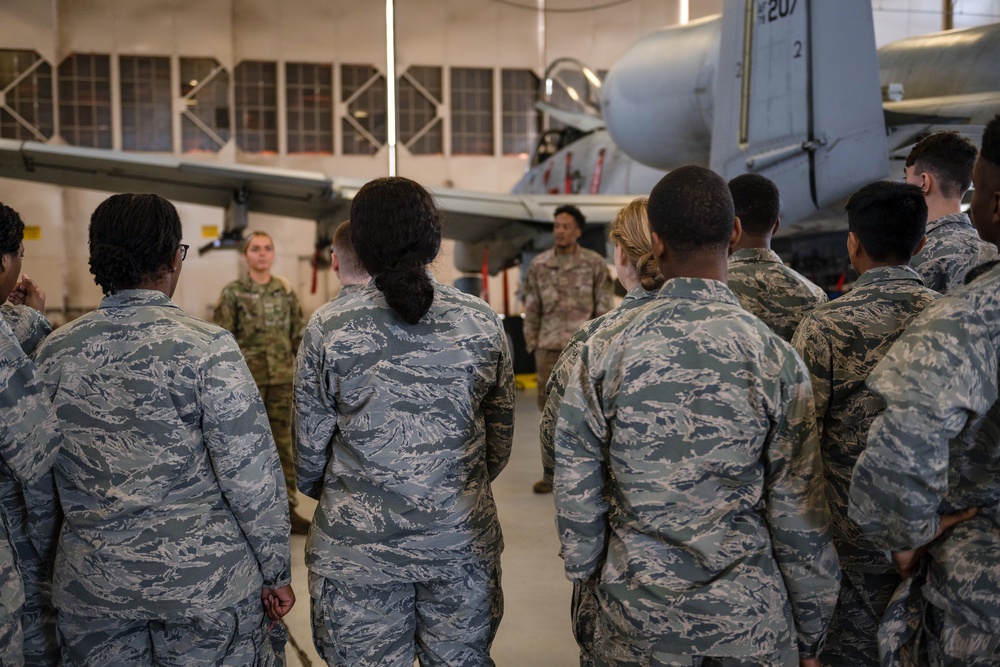 Thomasville JROTC tours Moody AFB