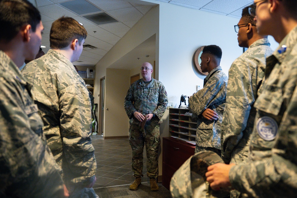 Thomasville JROTC tours Moody AFB