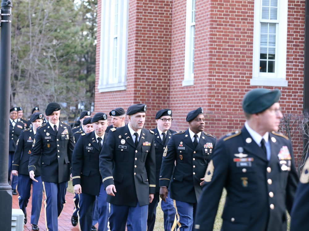 MDNG soldiers prepare for the 63rd Maryland gubernatorial inauguration