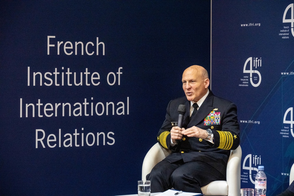 CNO Speaks at Paris Naval Conference