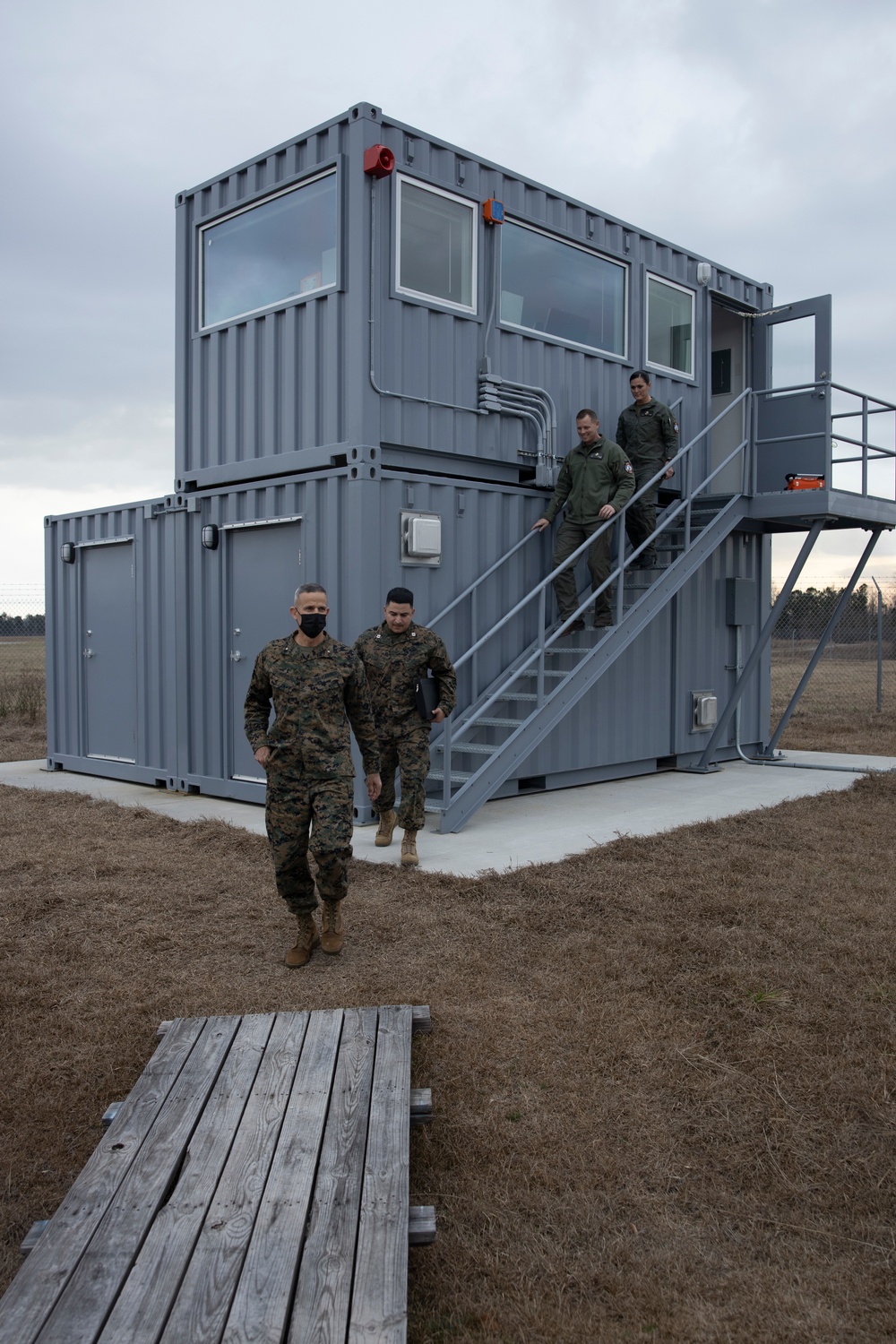 Brig. Gen. Niebel tours MCAS New River