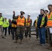 Brig. Gen. Niebel tours MCAS New River