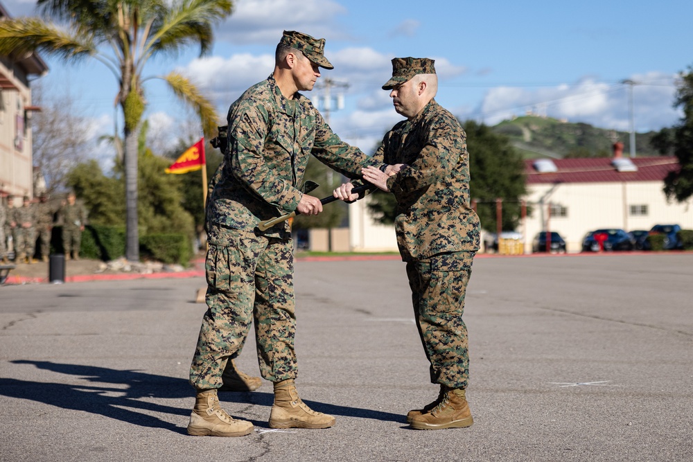 5th Bn., 11th Marines holds relief, appointment ceremony