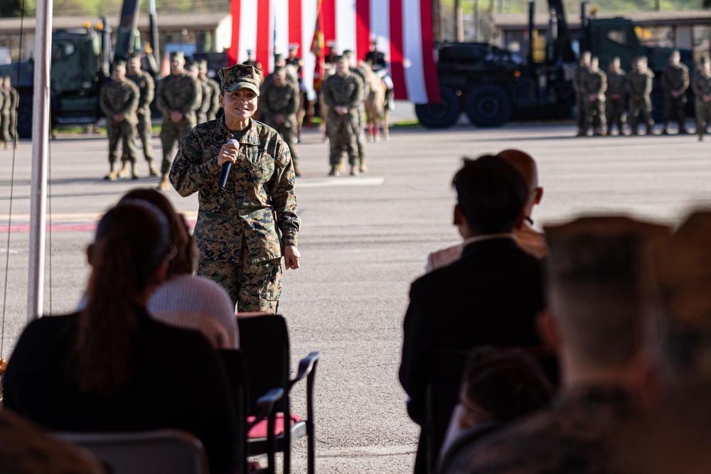 5th Bn., 11th Marines holds relief, appointment ceremony