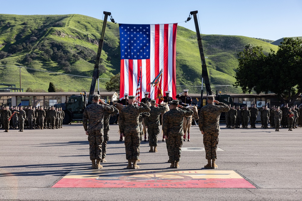 5th Bn., 11th Marines holds relief, appointment ceremony