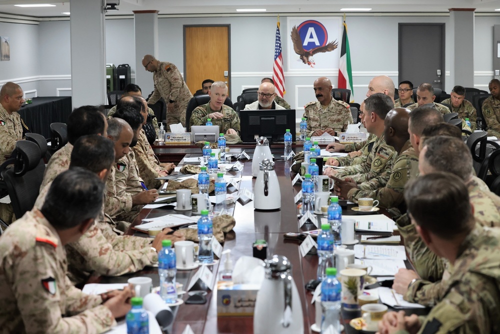 US Army Central &amp; Kuwait Land Forces Training Conference, January, 2023