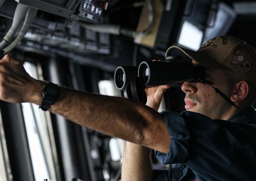 USS Rafael Peralta (DDG 115) Operates in the Philippine Sea