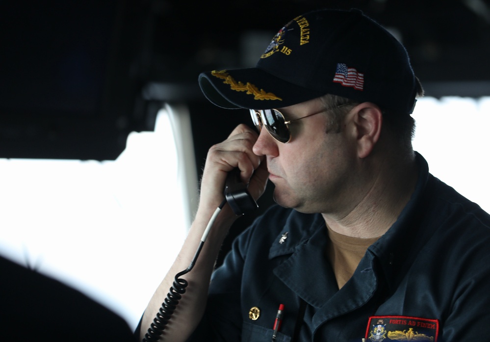 USS Rafael Peralta (DDG 115) Operates in the Philippine Sea