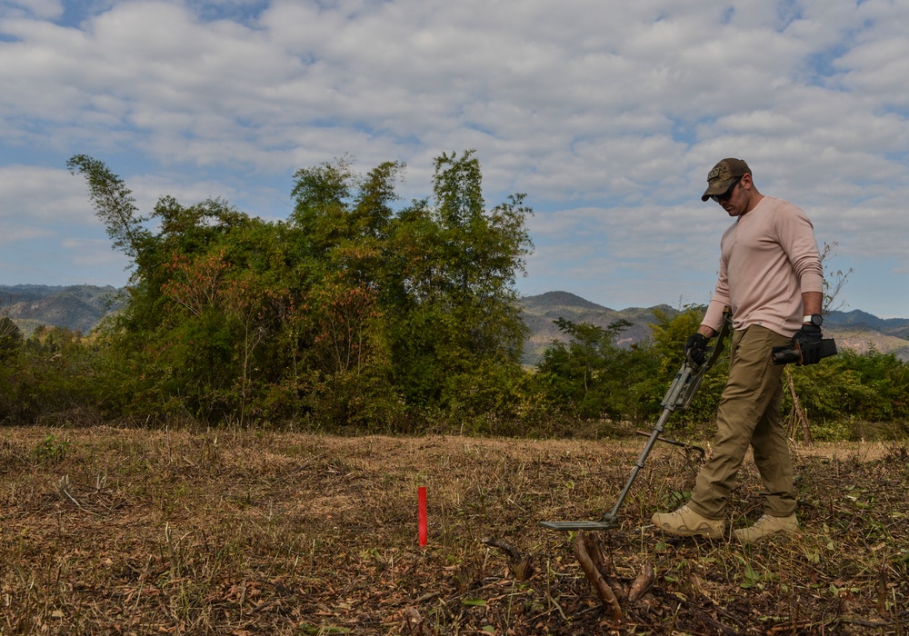 DPAA personnel prepare site for recover mission