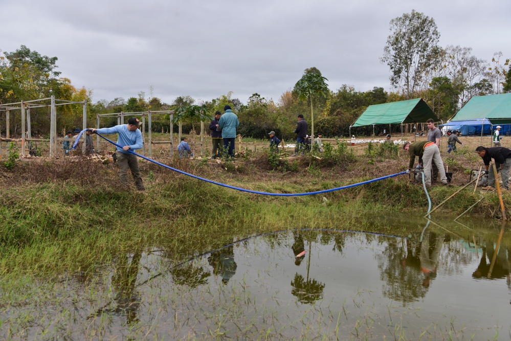 DPAA personnel prepare site for recover mission