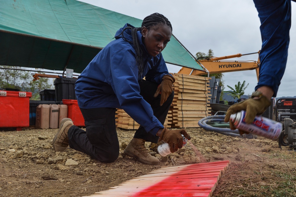 DPAA personnel prepare site for recover mission