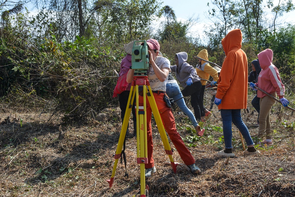 DPAA personnel prepare site for recover mission