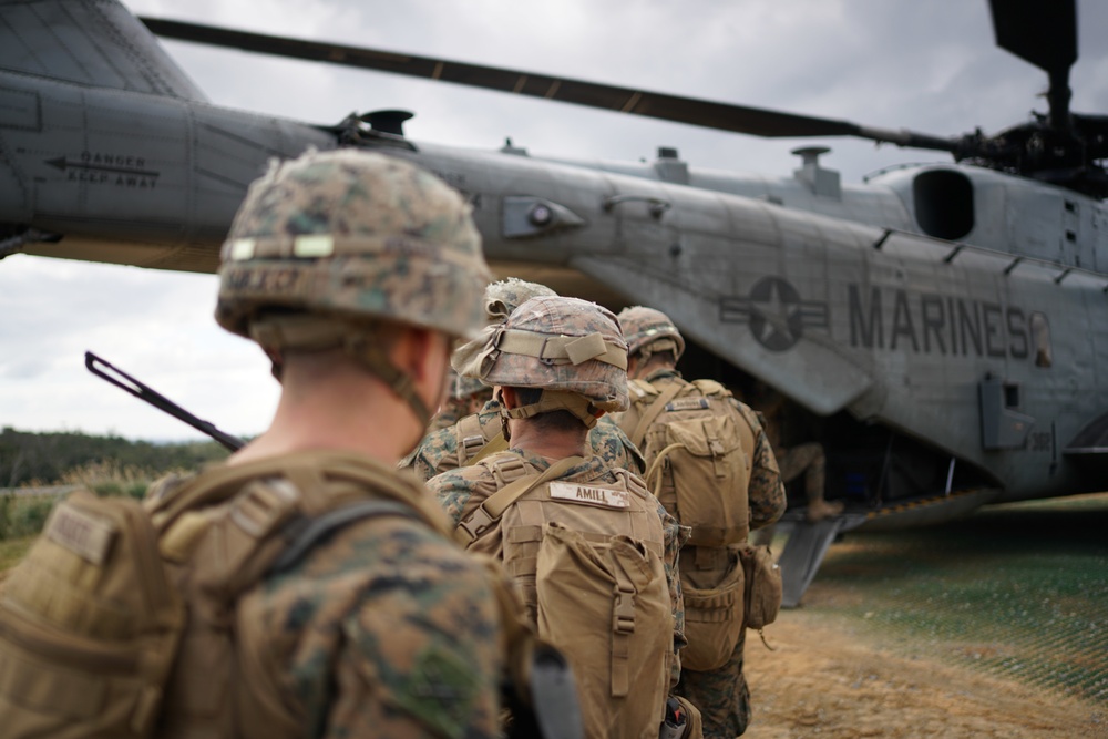 U.S. Marines Conduct a TRAP Mission in Okinawa Japan