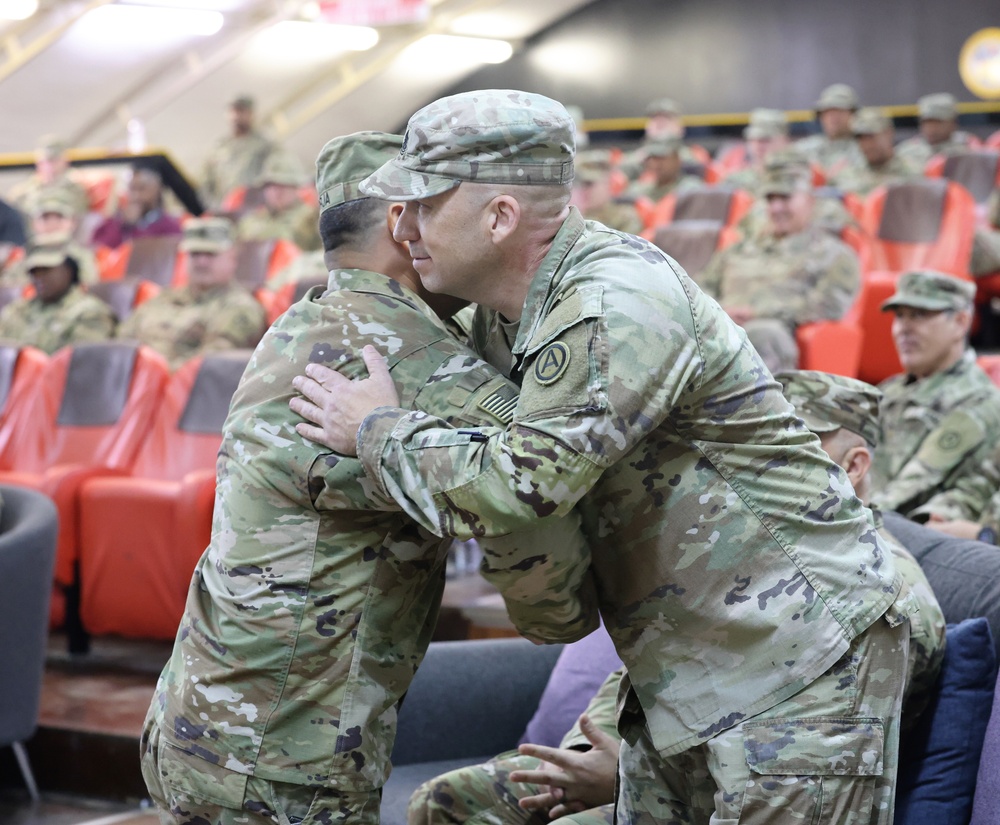 Camp Buehring Change Of Responsibility Ceremony, January, 2023