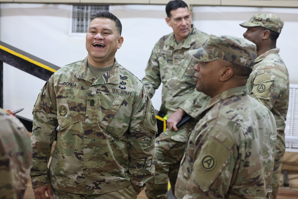 Camp Buehring Change Of Responsibility Ceremony, January, 2023
