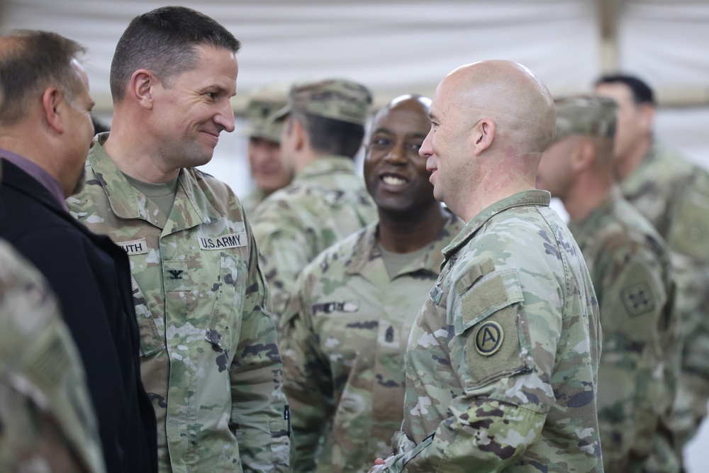 Camp Buehring Change Of Responsibility Ceremony, January, 2023