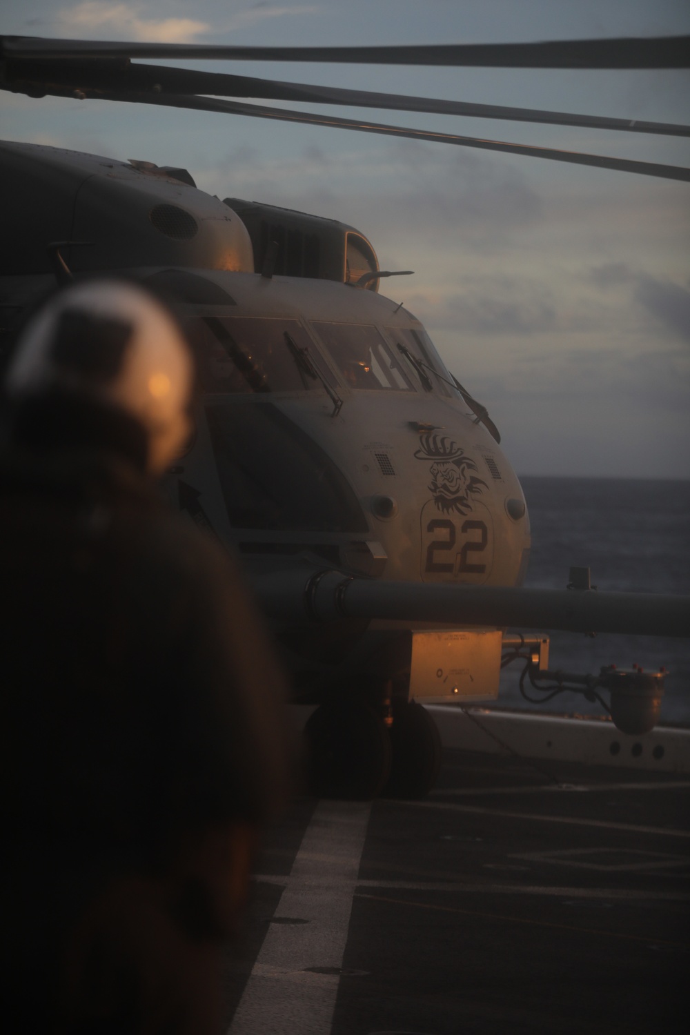 U.S. Marines and Sailors Conduct Flight Ops Aboard USS John P. Murtha