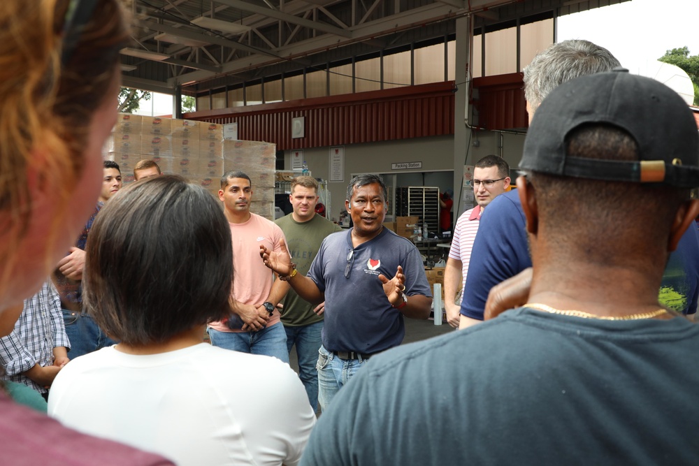 U.S. Marines And Sailors Connect with the Singaporian Community